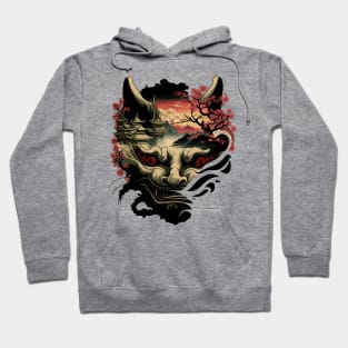 Japanese Hannya Mask - No.1 Hoodie